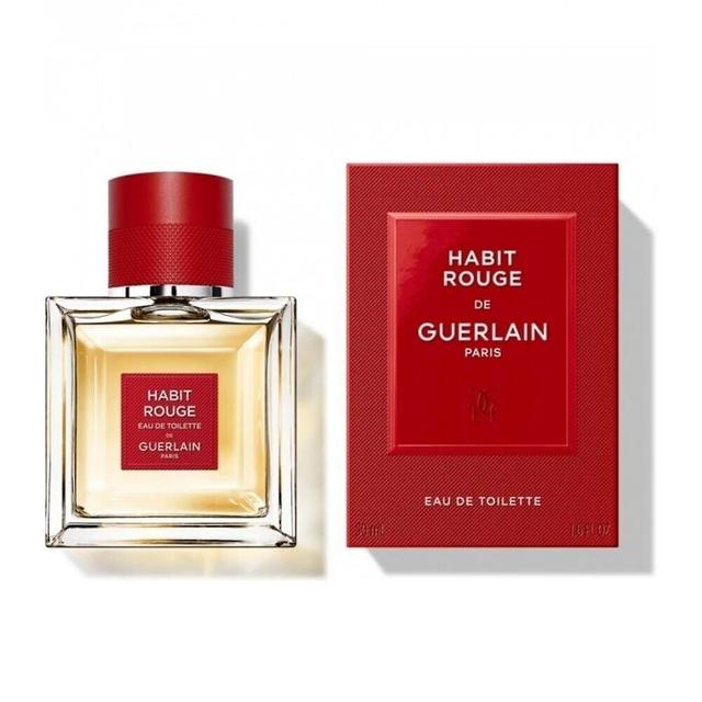 Guerlain Habit Rouge Eau de Toilette Spray 50ml on Productcaster.