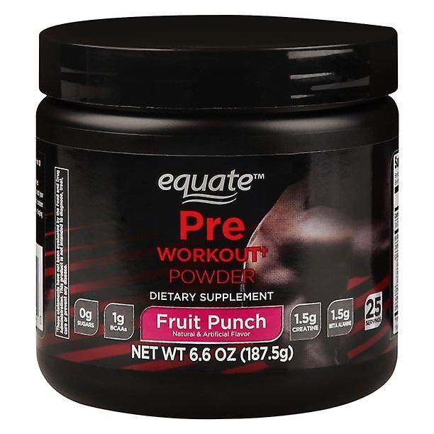 Equate Gleichwertige Aminosäurepräparate, Fruchtpunsch, 7,5 g pro Portion, 6,6 oz on Productcaster.