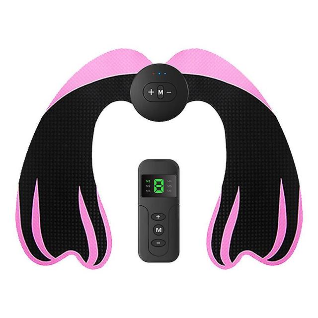 Miman Hips Trainer Electronic Hip Trainersmart Training Wearable Muscle Tonerhip Trainer For Men Women Abs Stimulator Pink on Productcaster.