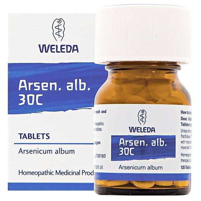 Weleda, Arsen Alb 30c, 125 tablets on Productcaster.