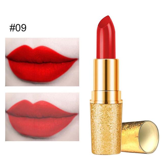 Makeup Gold Tube Small Lipstick Hydrating Lip Stick Beauty Cosmetic Colorful Nourishing Lipstick 9 on Productcaster.