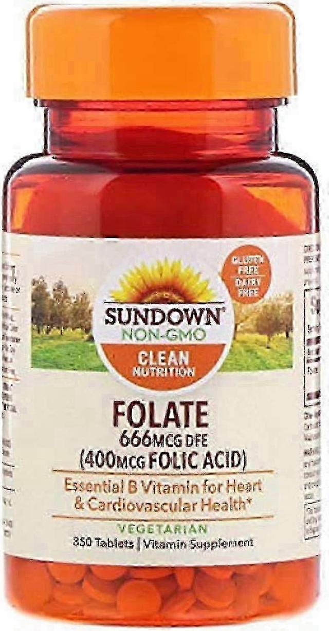 Sundown naturals folsyre 400 mcg, tabletter, 350 ea on Productcaster.