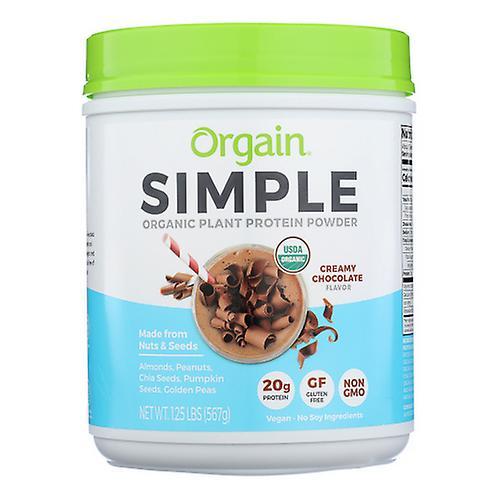 Orgain Organic Simple Plant Protein, Creamy Chocolate 1.25 lbs (Pack of 1) on Productcaster.