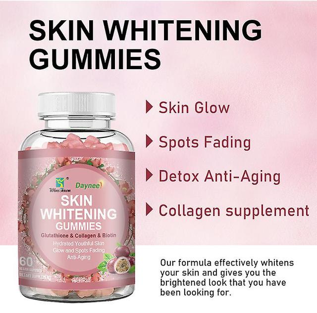 Skin Whitening Gummies Skin Health Anti-aging 3PCS on Productcaster.