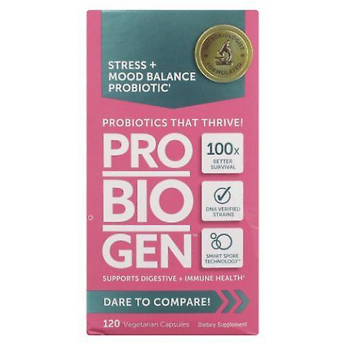 Probiogen Stress & Mood Balance Probiótico, 120 Veg Caps (Pacote de 4) on Productcaster.