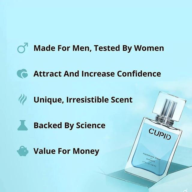 Zjrui Cupid Charm Toilette For Men Pheromone-infused, Cupid Hypnosis Cologne For Men-cupid Cologne For Men 2 Pcs on Productcaster.