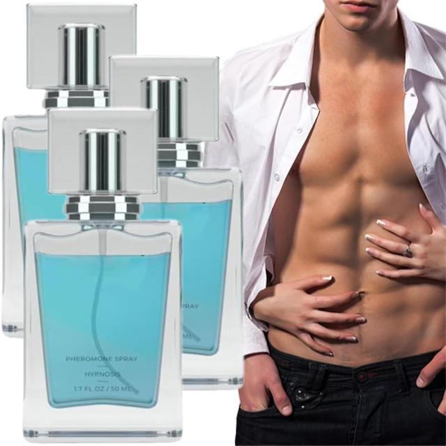 3pcs Cupid Charm Toilette Pheromone-infused,hypnosis Cologne Fragrances For Men on Productcaster.