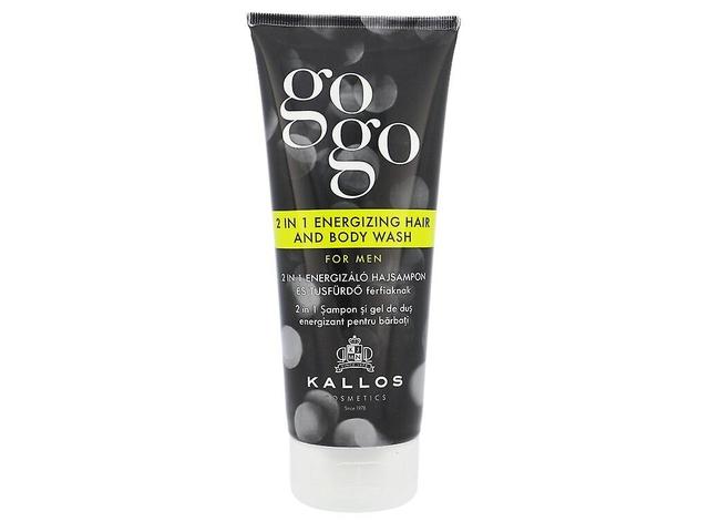 Kallos Cosmetics - Gogo 2 in 1 Energizing Hair And Body Wash - For Men, 200 ml on Productcaster.