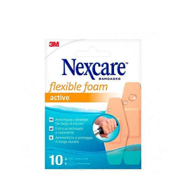 Nexcare active assorted plasters 10 pcs on Productcaster.