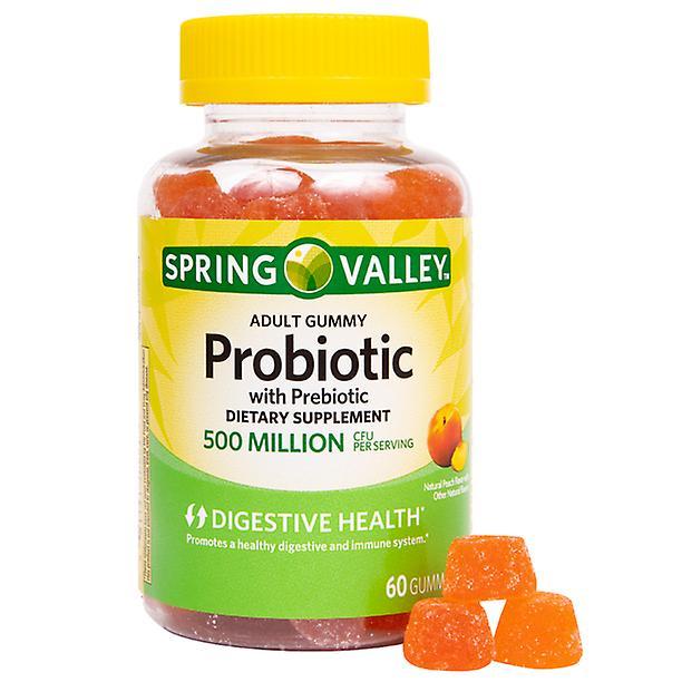 Spring valley prebiotické + probiotické gummies, 60 count on Productcaster.