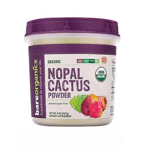 Bare Organics Nopal en polvo orgánico desnudo, 8 oz (paquete de 1) on Productcaster.