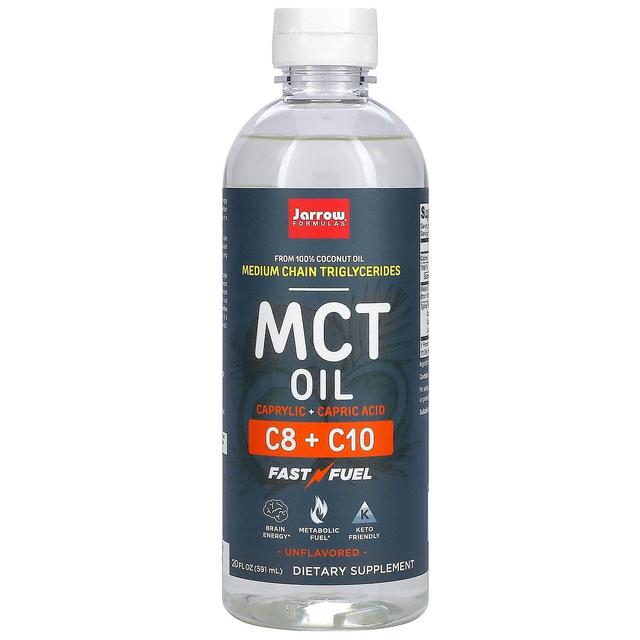 Jarrow Formulas, Olio MCT, Non aromatizzato, 20 fl oz (591 ml) on Productcaster.