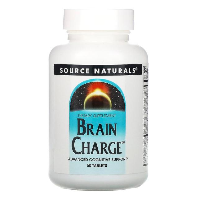 Source Naturals Kilde Naturals, Brain Charge, 60 tabletter on Productcaster.