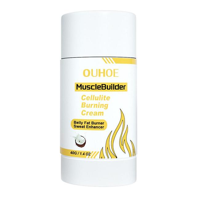 Bestener 1/2 stuks 40g spierversterkende crème buikvetverbrander zweetversterker versterkt de elasticiteit en stevigheid van de huid spierbouwer Vr... on Productcaster.