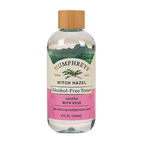 Humphreys Homeopathic Remedies Witch Hazel Alcohol Free, Soothe with Rose 8 Oz (Pack of 1) on Productcaster.