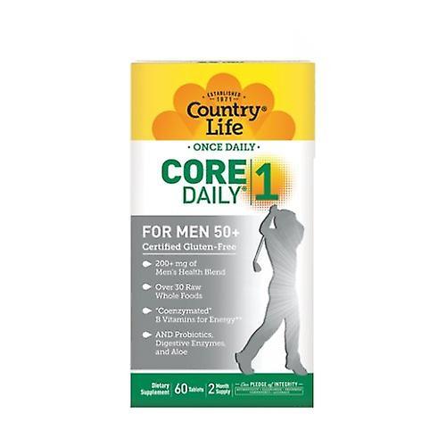 Country Life Core Daily 1, for Men 50+ 60 ct (Pack of 2) on Productcaster.