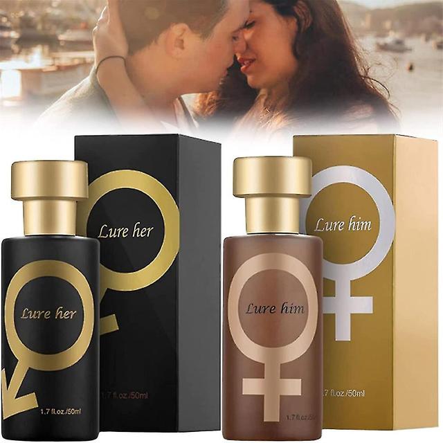 Mxfz Golden Lure Perfume Lure Her Perfume,romantic Perfume Attract Men Women Cologne Perfume Spray 50 Ml Tan on Productcaster.