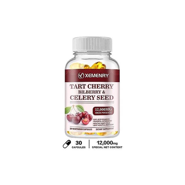 Vorallme Organic Tart Cherry Extract - 10:1 Extract 30 Capsules on Productcaster.