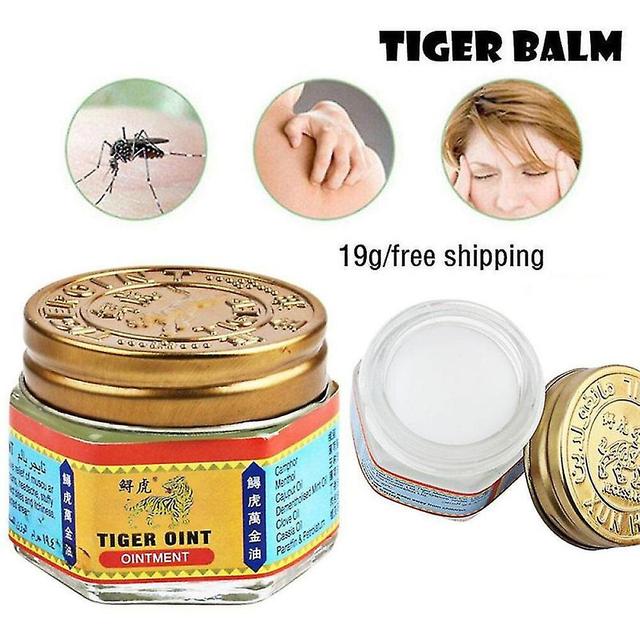 Vähentynyt Red Balm Tiger -lääkevoide hyönteisten puremiin Kipu Lihasten lievitys punainen 3pcs on Productcaster.