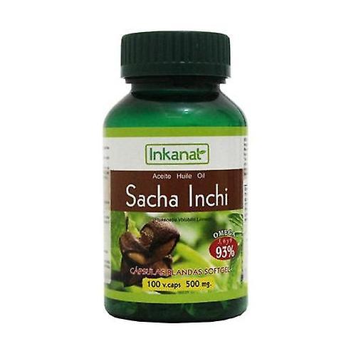 Inkanat Sacha Inchi oil 100 capsules of 500mg on Productcaster.