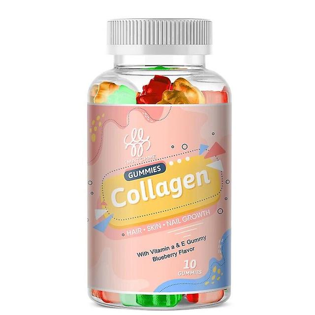 Collagen Gummy for Natural Collagen Production For Hair, Skin, Nails, Joint |Plant-Based Pectin Supplement Chews for Women & MenTIB TIB . 10pcs on Productcaster.