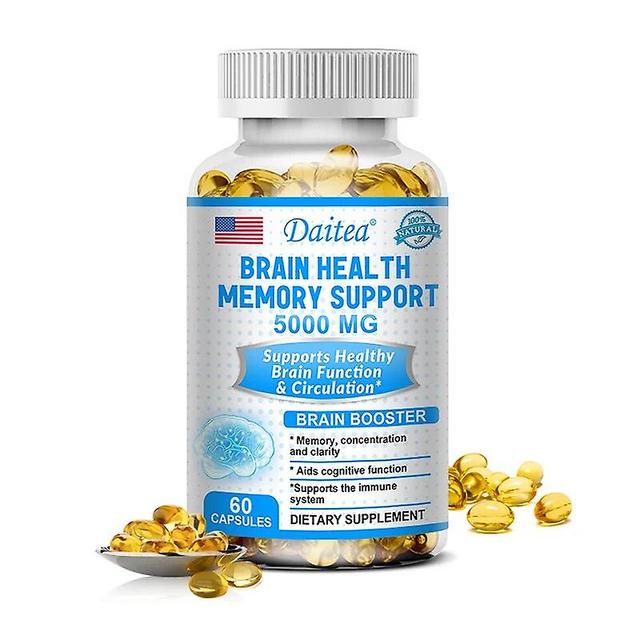 Venalisa Brain Health Memory Support 5000 Mg, Function & Circulation, Brain Booster "Memory, Focus & Clarity Supports Cognitive Function 60 count-1... on Productcaster.