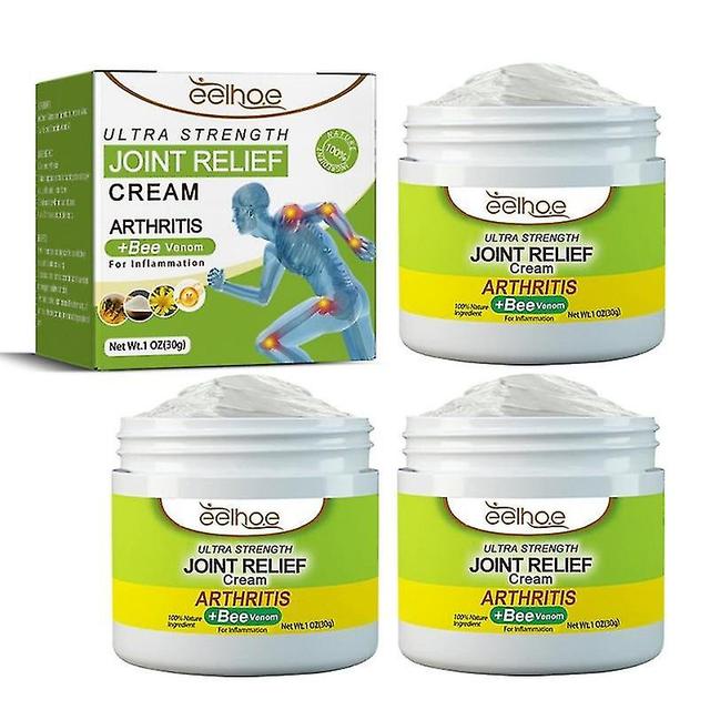 3pcs Bee Venom Joint And Bone Cream, 30g Bee Venom Joint And Bone Relief Cream, Natural Joint & Bone Cream on Productcaster.