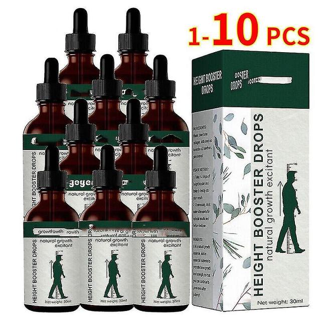 Olio per la crescita dell'altezza, Height Booster Drops Crescita rapida che aumenta l'altezza - XC 10pcs on Productcaster.