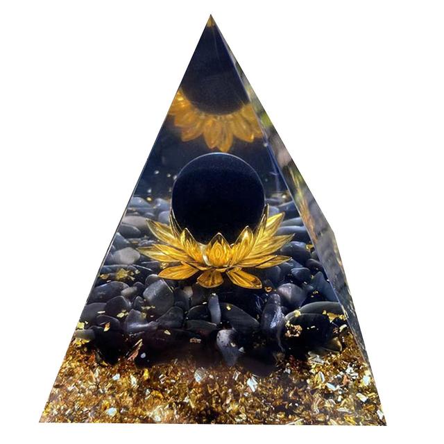 Crystal Pyramid Protection & Positive Energy Generator For Anxiety Relief 13 on Productcaster.