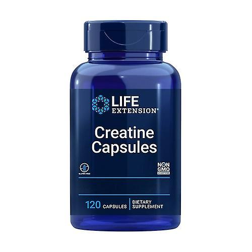 Life Extension Creatine 120 vegetable capsules on Productcaster.