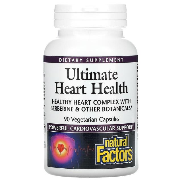 Natural Factors, Ultimate Heart Health, 90 Vegetarian Capsules on Productcaster.