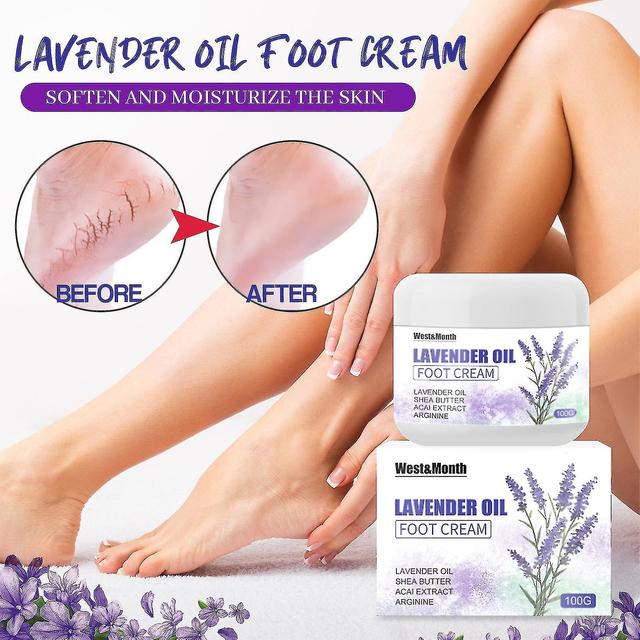 West&month Lavender Oil Foot Creamlavender Oil Foot Creamanti-freeze & Anti-cracking on Productcaster.