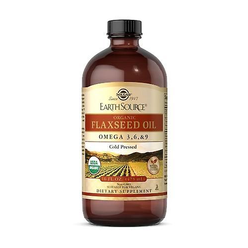 Solgar Earth Source Aceite orgánico de linaza, 16 oz (Paquete de 1) on Productcaster.