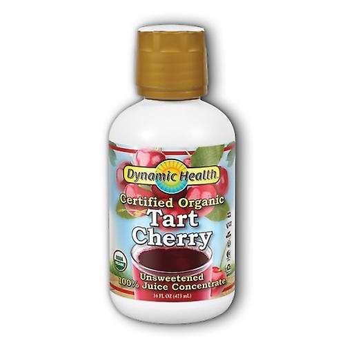 Dynamic Health Laboratories Tart Cherry Concentrate Certified Organic Plastic, 16oz (Pack of 1) on Productcaster.