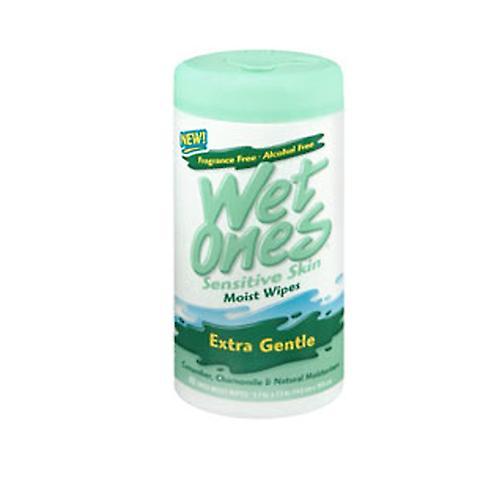 Schick Wet Ones Sensitive Skin Moist Wipes, Extra Gentle 40 each (Pack of 1) on Productcaster.