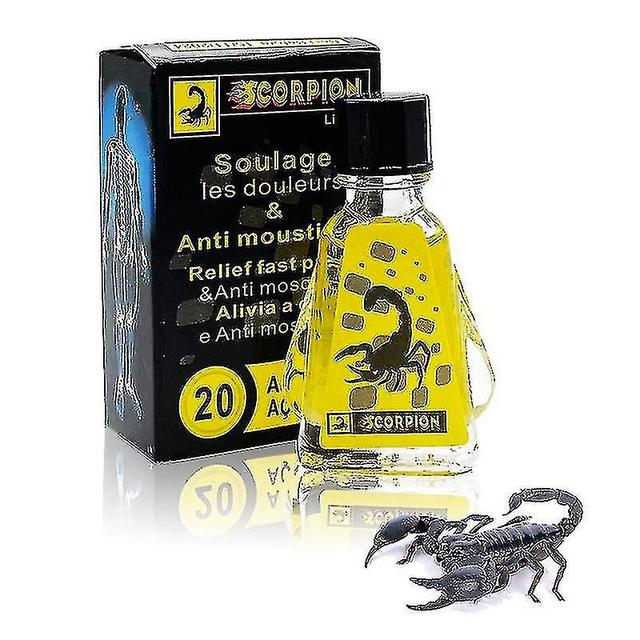 Cooling Essential Oil Scorpion Venom Refreshing Mosquito Repellent And Anti-itch on Productcaster.