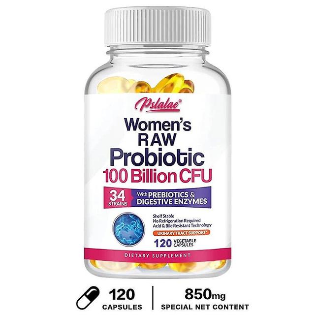 Vorallme 100 Billion Probiotic Cfu Digestive Enzymes Cranberry Helps Gastrointestinal Digestion 120 Capsules on Productcaster.