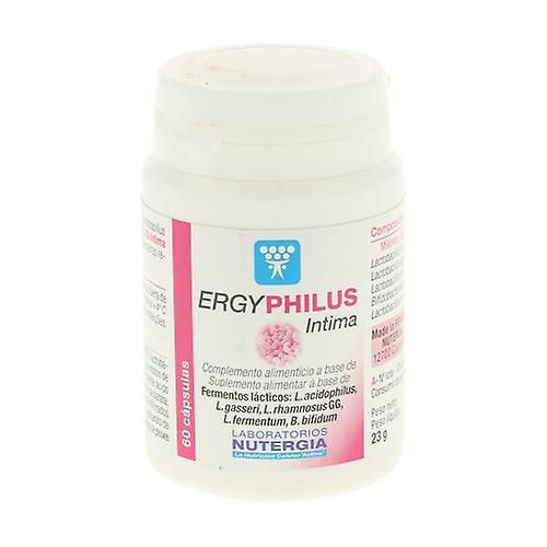 Nutergia Ergyphilus intima vaginal and urinary flora 60 capsules on Productcaster.