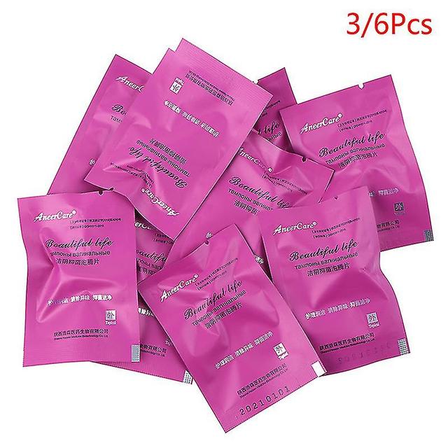 3/6pack Higiene Femenina Vagina Píldora de Limpieza Tampón Cura píldora de desintoxicación vaginal on Productcaster.