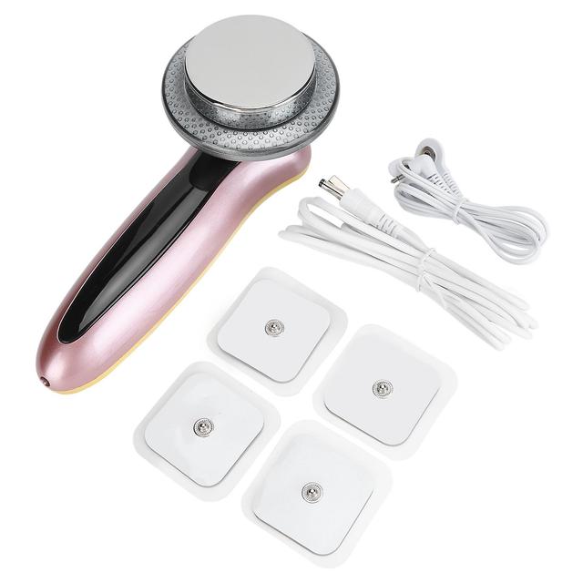 Waoniq Ultrasons Vibration Masseur Facial Rechargeable Combustion des Graisses Corps Shaping Couleur Lumière Beauté Machine on Productcaster.