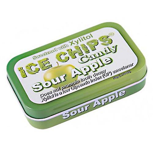 Ice Chips Candy , Sour Apple 1.76 oz (Opakowanie 2) on Productcaster.