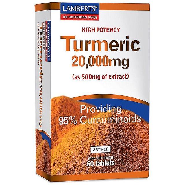 Lamberts Turmeric 20000mg tablety 60 (8571-60) on Productcaster.