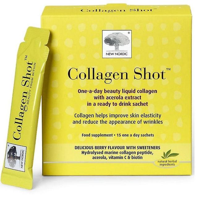 New Nordic Collagen Shot Sachets 15 (NLF155) on Productcaster.