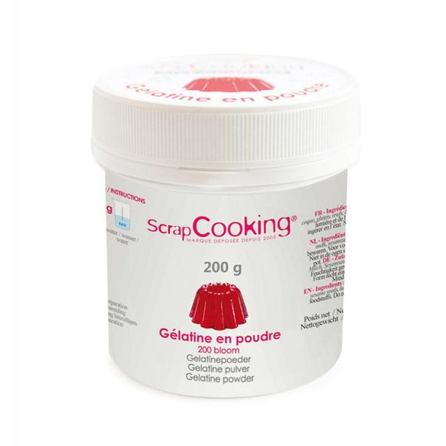 ScrapCooking Gelatin powder 200 g on Productcaster.