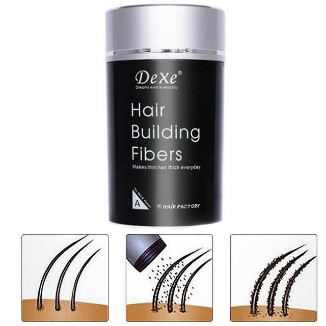 Hislaves 22g Keratin Plant Fiber Applikator Anti Loss Fortykkelse Hårvækstpulver Sort on Productcaster.