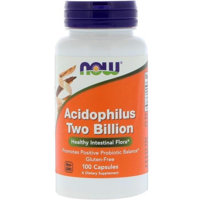 NOW Foods Jetzt Lebensmittel, Acidophilus Zwei Milliarden, 100 Kapseln on Productcaster.