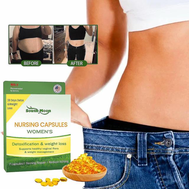 Shihaodian South Moon Slimming Capsules Body Slimming and Firming Skin Goodbye Fat Belly and Fatty Body Care Capsules on Productcaster.