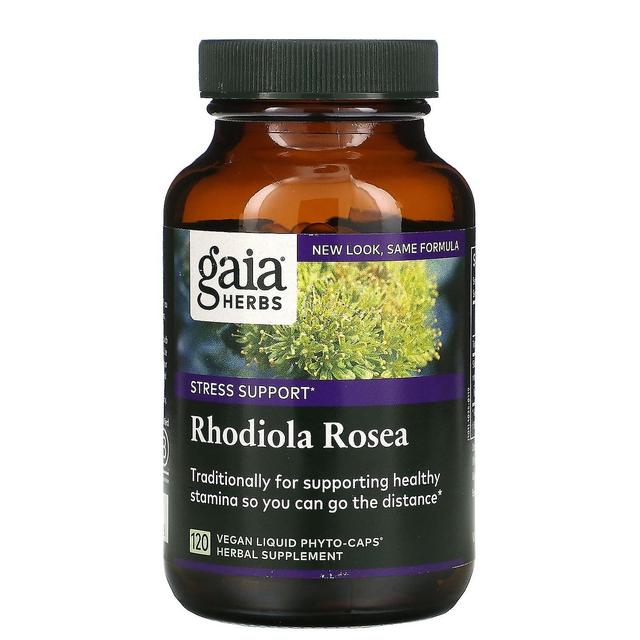 Gaia Herbs, Rhodiola Rosea, 120 vegane flüssige Phyto-Kapseln on Productcaster.