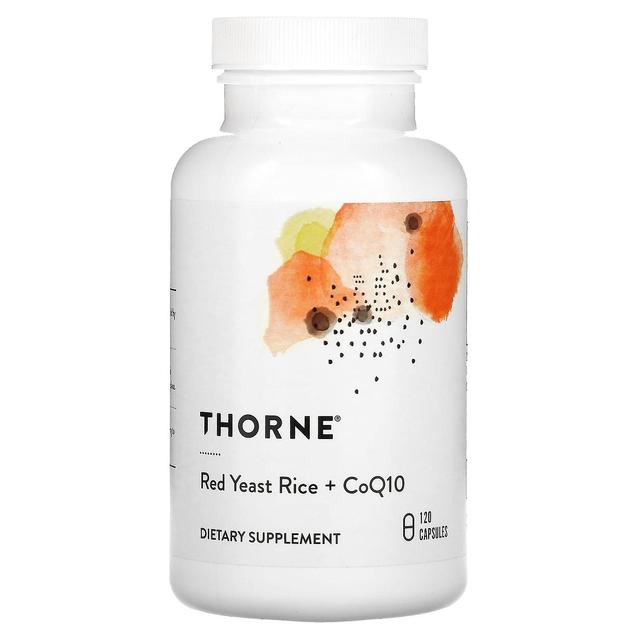 Thorne Research, Levedura Vermelha de Arroz + CoQ10, 120 Cápsulas on Productcaster.