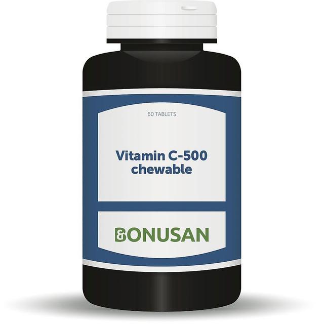 Bonusan vitamin c-500 chewable 60's on Productcaster.